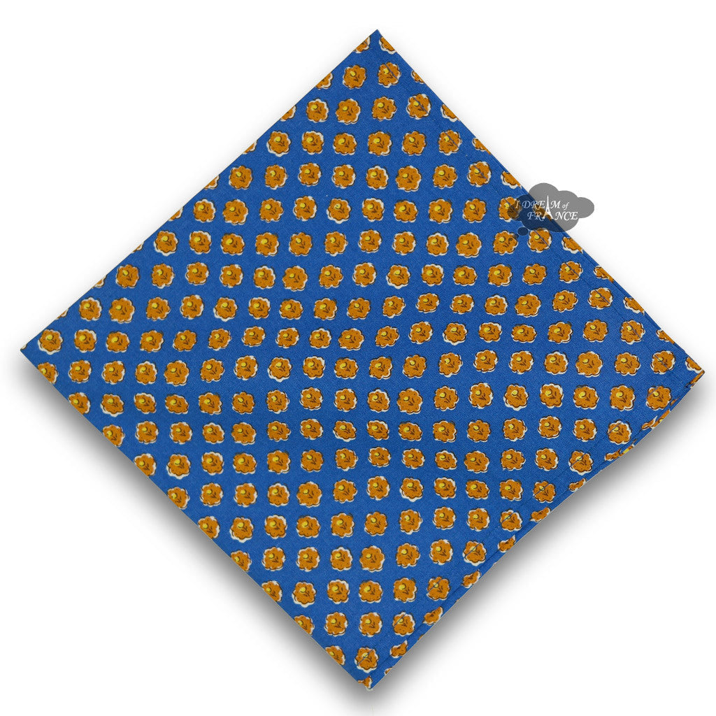 French Provencal napkin - Cotton - Olives blue | Le Cluny