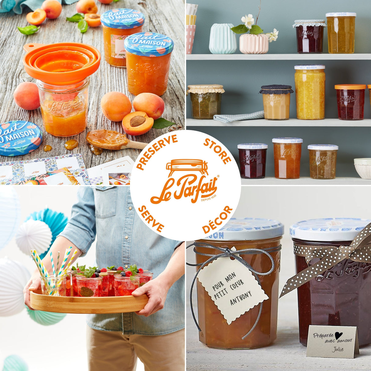 Le Parfait Jam Pots