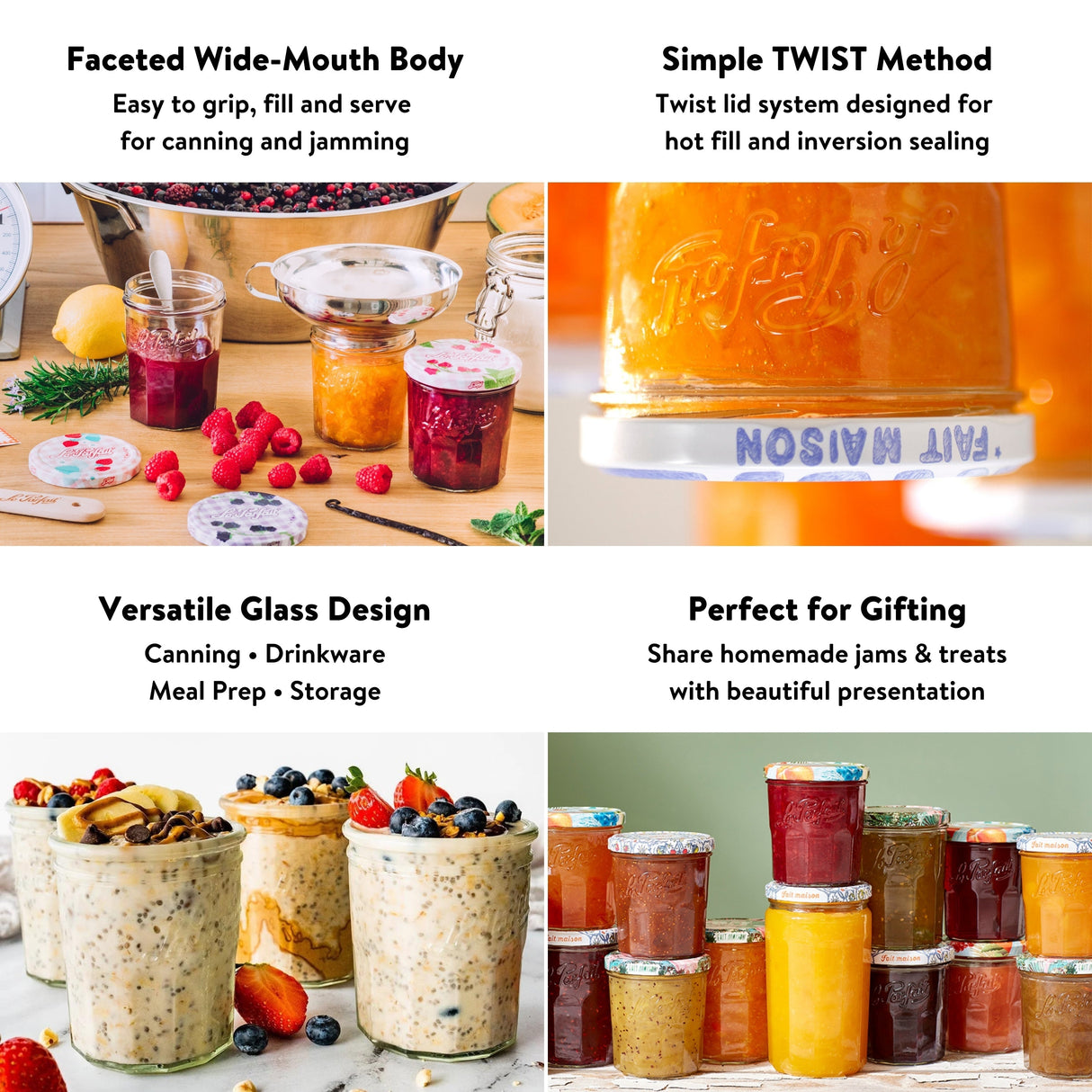 Le Parfait Jam Pots