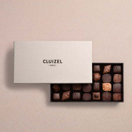28-Piece Luxury Milk & Dark Chocolate Truffle Gift Box