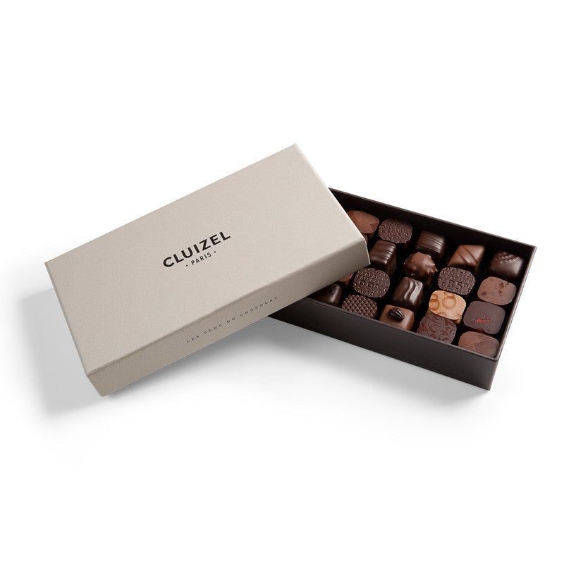 28-Piece Luxury Milk & Dark Chocolate Truffle Gift Box