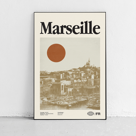 Poster Marseille, France