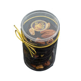 chocolate with dried fruits and nuts