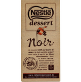 Nestle dessert Noir chocolate packaging on a white background