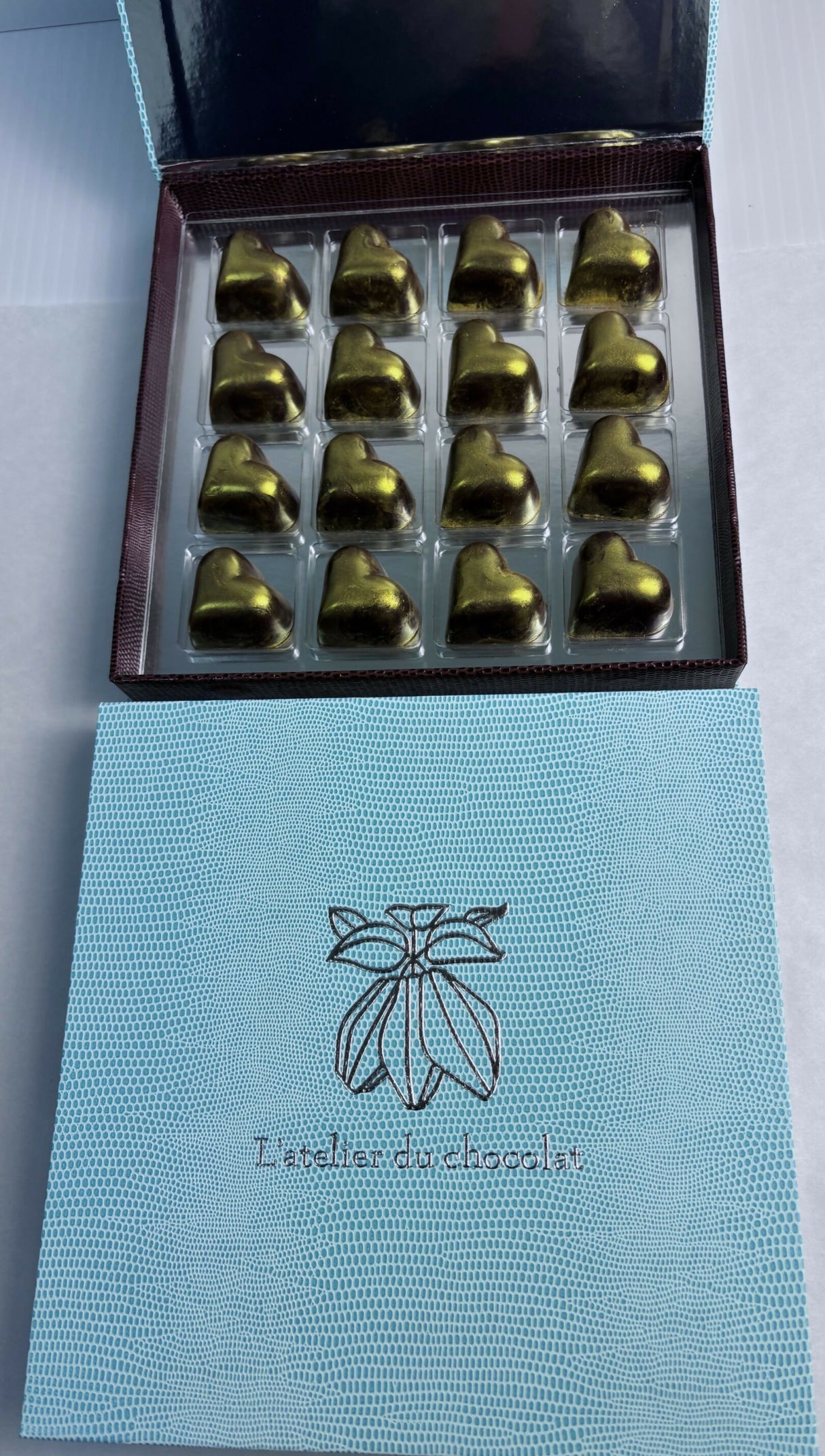 Artisanal Chocolate Hearts of Gold