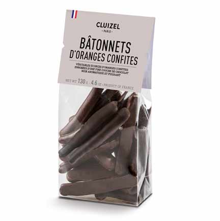 Bâtonnets Oranges Confites- chocolate-covered orange peels