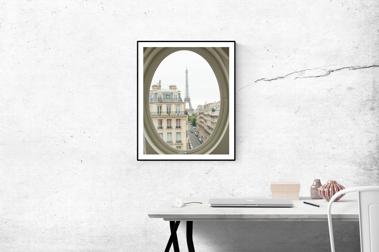 Eiffel Tower Room with a View Photograph