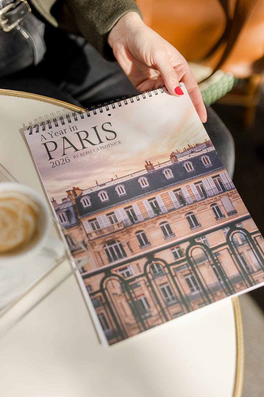 2026 Paris Wall Calendar - A Year in Paris by Rebecca Plotnick | Travel Photography Calendar