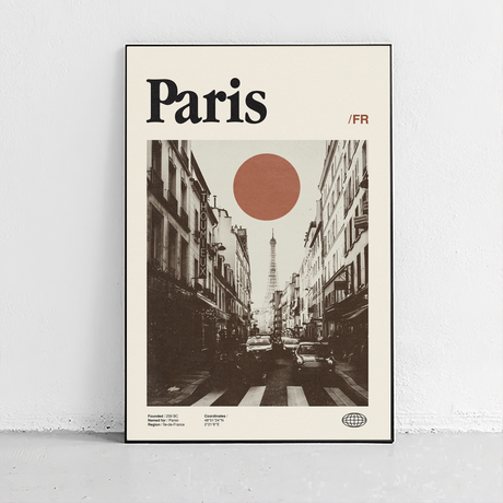 Travel Poster Paris