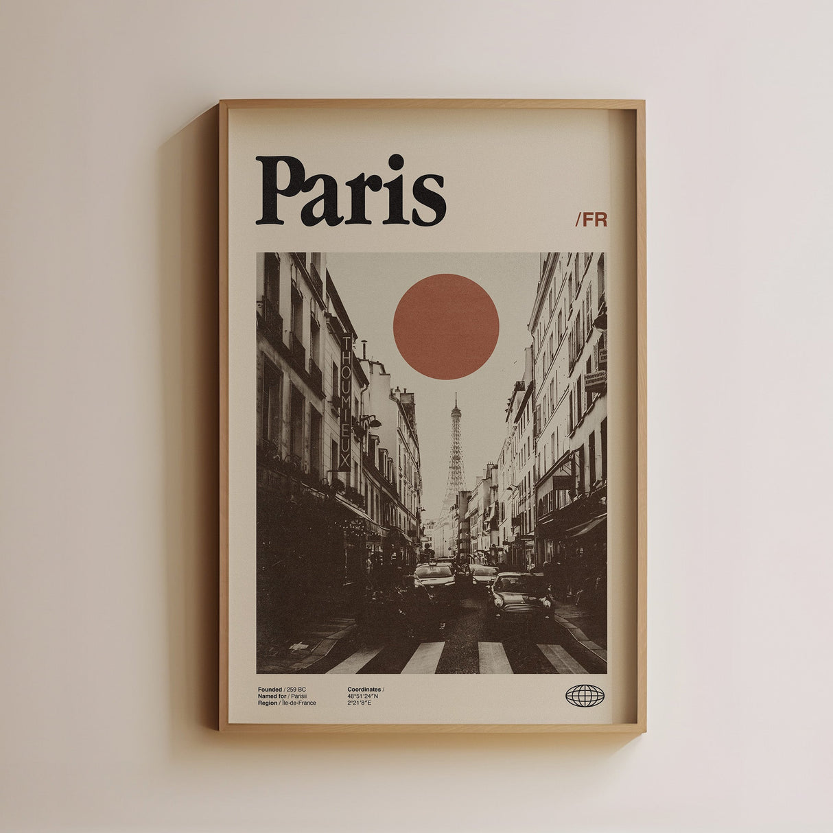 Travel Poster Paris