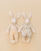Arthus The Rabbit | Beige-Striped Linen Pants