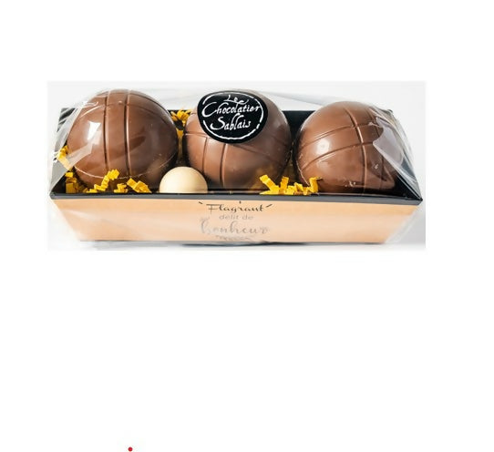 Chocolatier Sablais - Dark or Milk chocolate Petanque Balls