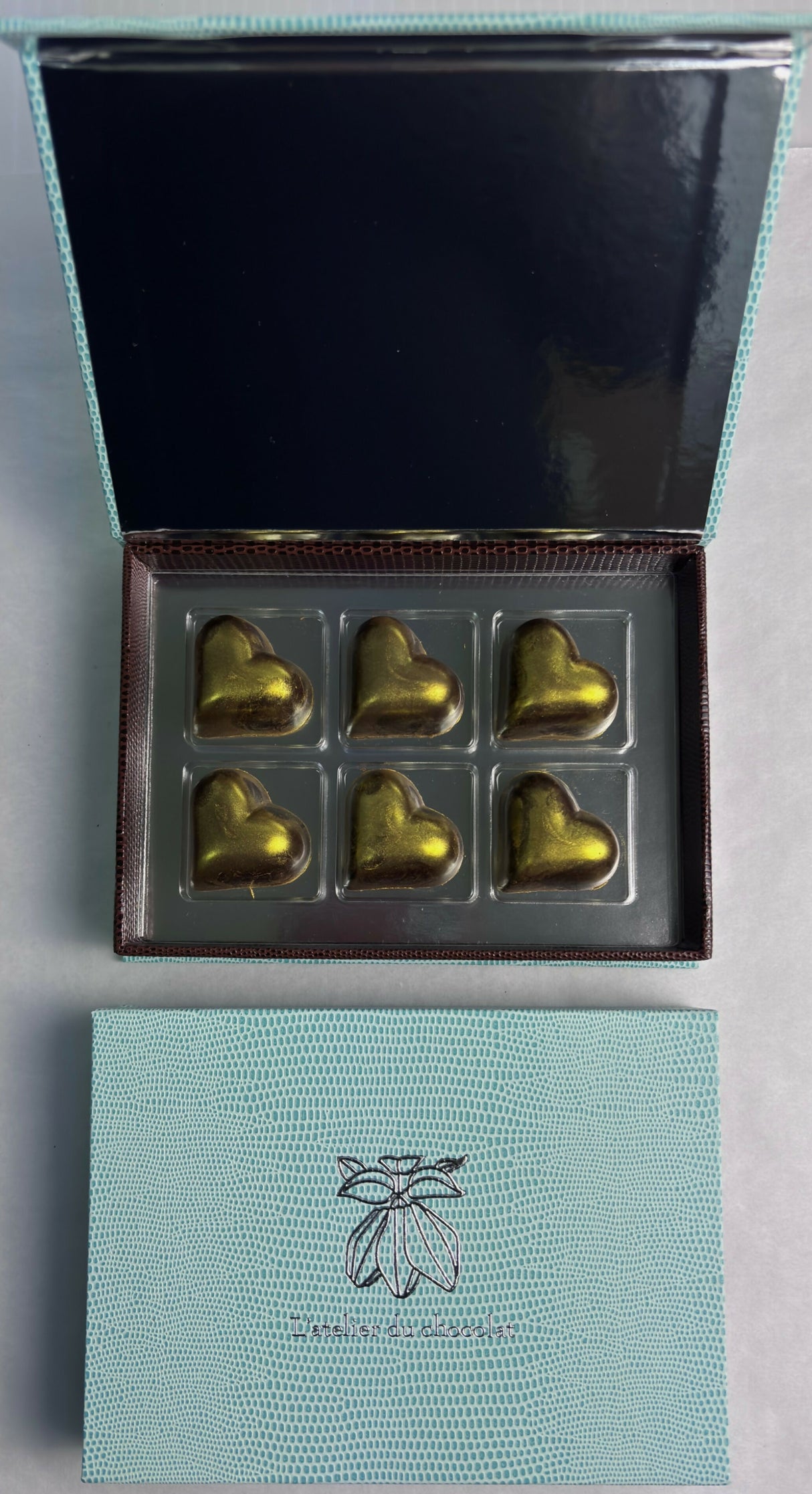 Artisanal Chocolate Hearts of Gold