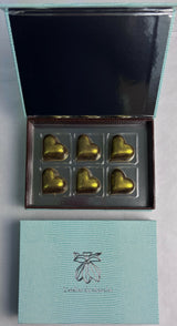 Artisanal Chocolate Hearts of Gold
