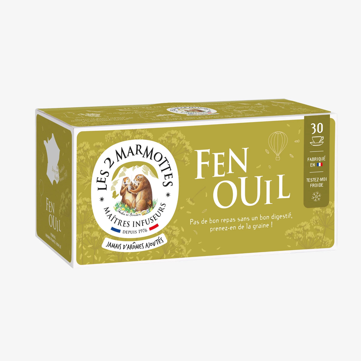 Les 2 Marmottes - Fennel Herbal Tea
