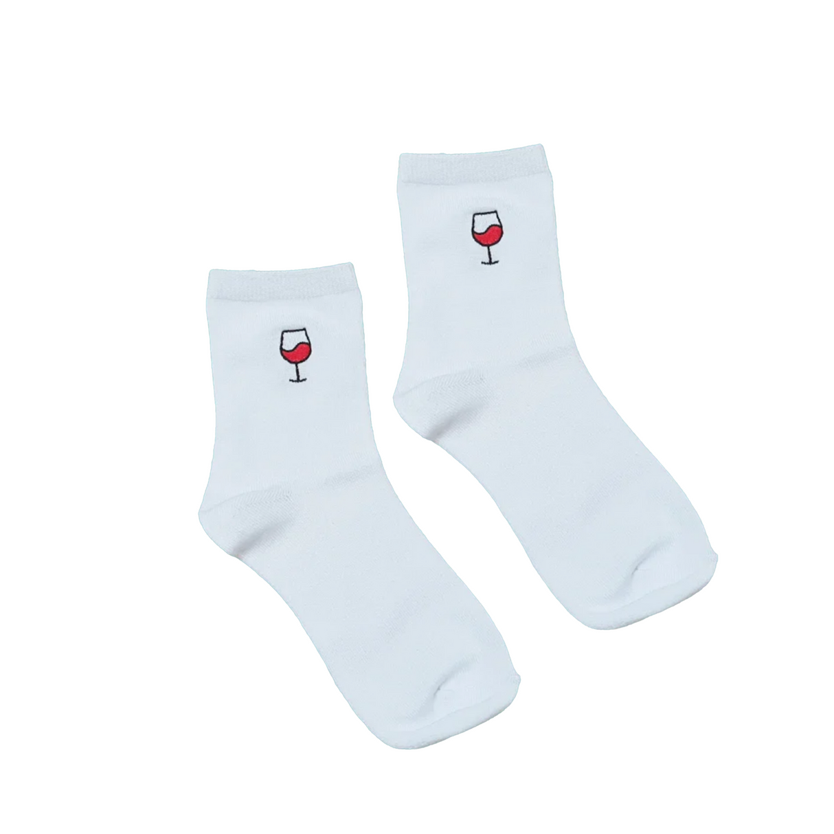 Socks - red wine glass