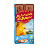 Merveilles du Monde Milk chocolate with hazelnuts and almonds