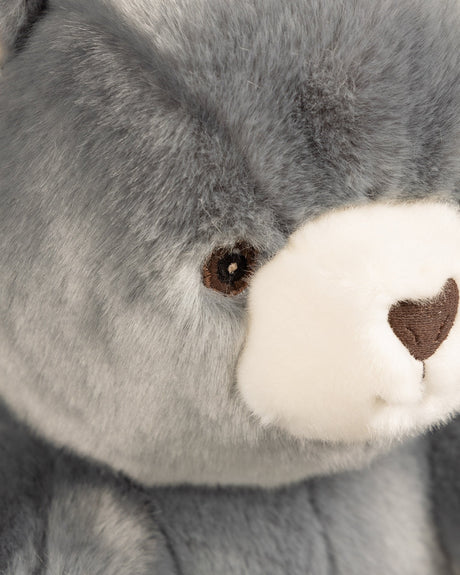 Robert the Bear | Blue-Grey | Chevron Print