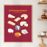 Hello-French-Poster-Fromages-Cheeses-18x24-2