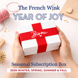 The French Wink Year of Joy – Seasonal Subscription Box