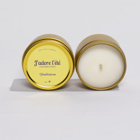 j'adore l'été candle