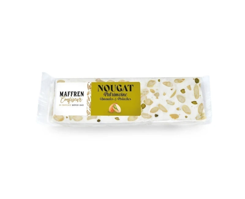 Maffren Nougat with Almonds & Pistacchios