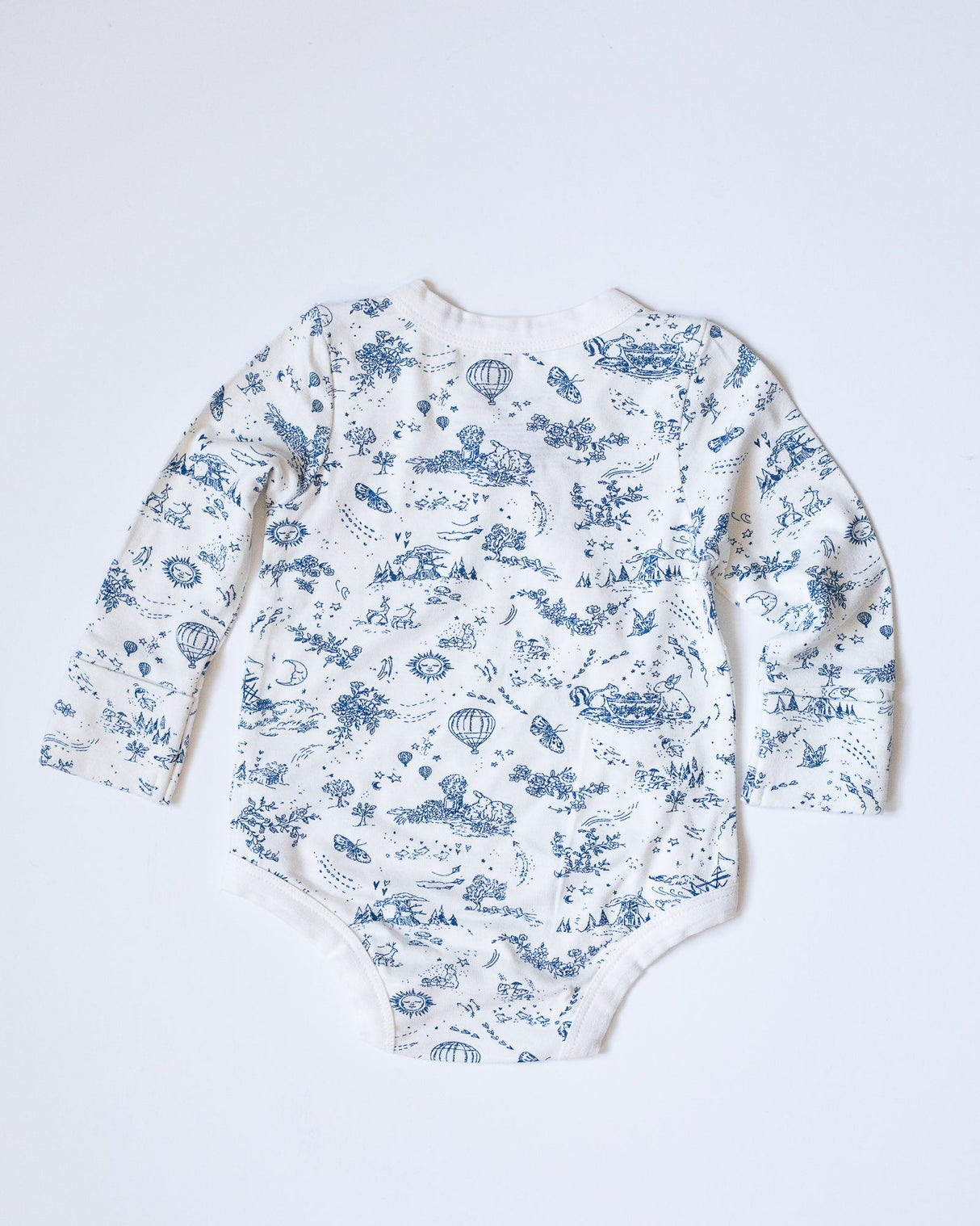 The jannie wrap bodysuit {storytime toile}