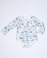 The jannie wrap bodysuit {storytime toile}