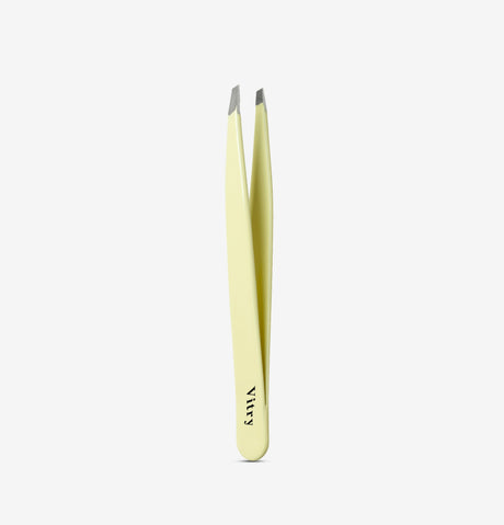 Pocket Stainless Steel Tweezer | Slant Tip