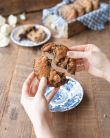 'Egg in a nest' oatmeal raisin cookie box by  Maman