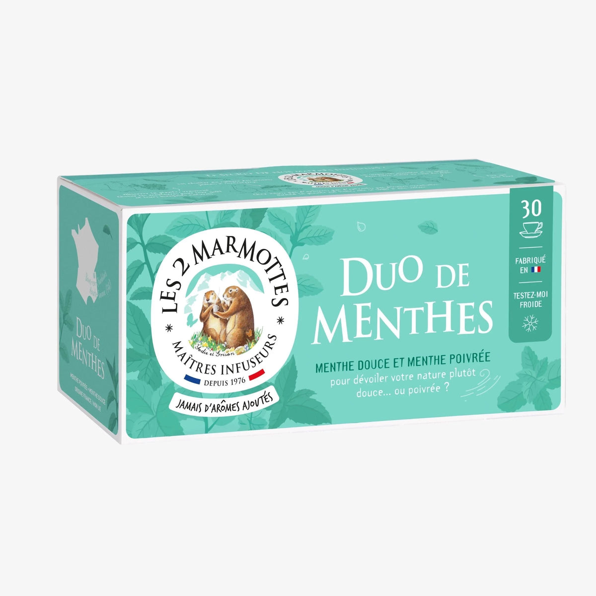 Les 2 Marmottes - Peppermint & Sweet Mint Herbal Tea