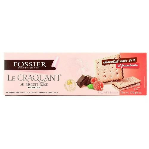 Fossier Pink Biscuit with Raspberry and Dark Chocolate – French Wink