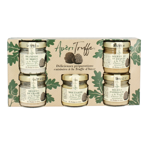 Delices du Luberon Aperitruffe - spreads with truffles