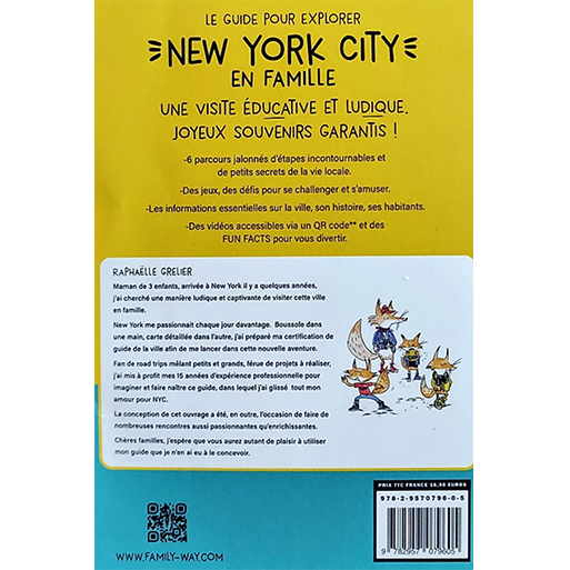 NYC Family Guide (in french) : Des jeux de piste pour explorer New York en famille