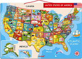 Magnetic USA map- JANOD