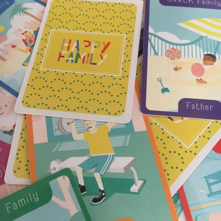 Happy Family Card Game