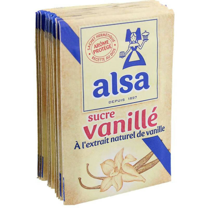 Vanilla Sugar - Box of 100 - Sucre Vanille