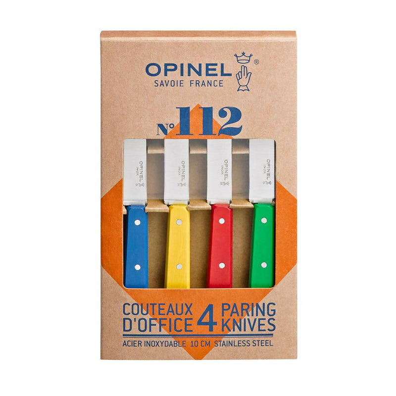 Opinel - No.112 Stainless Steel Paring Knives Set
