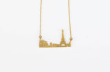 Paris Skyline Necklace