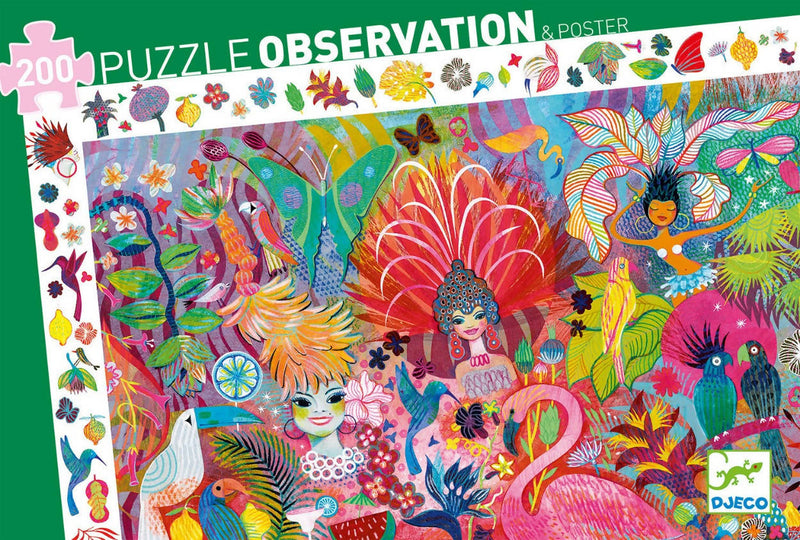 Puzzle Observation Rio Carnival- Djeco