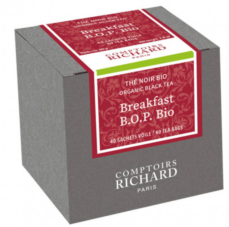 Tea - Cafes Richard Organic Breakfast x 40 sachets