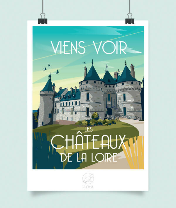 Poster - Chateau de la Loire