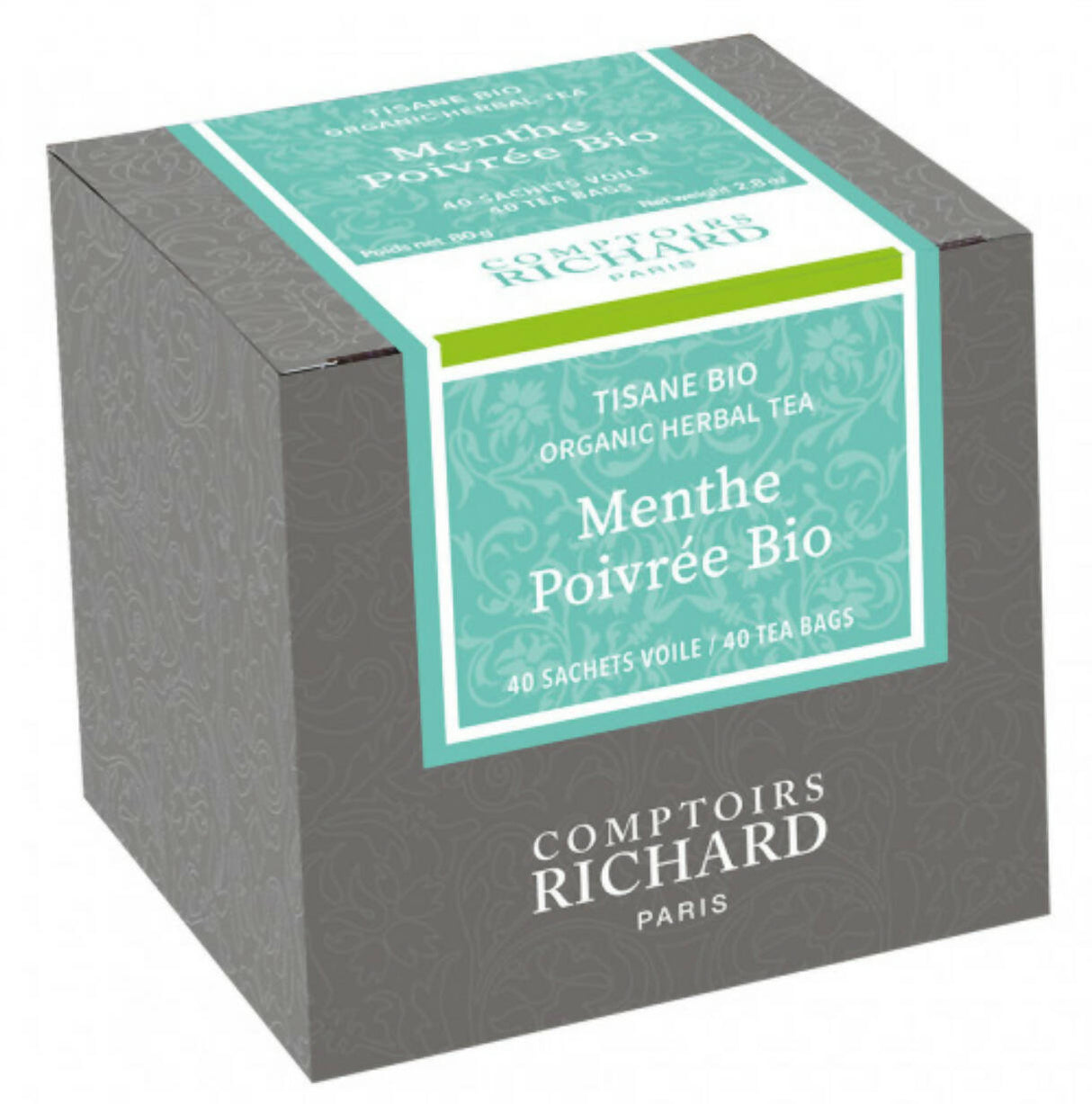 Tea - Comptoirs Richard Organic Peppermint x 40 sachets