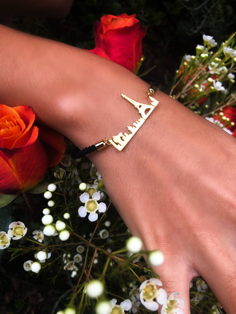 Paris Skyline Bracelet