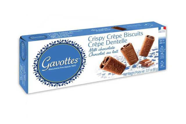 Chocolate Crispy Crepes - Gavottes