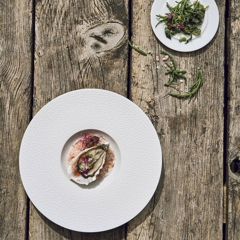 FRAGMENTS - Set of 4 gourmet plates (11.8" size)
