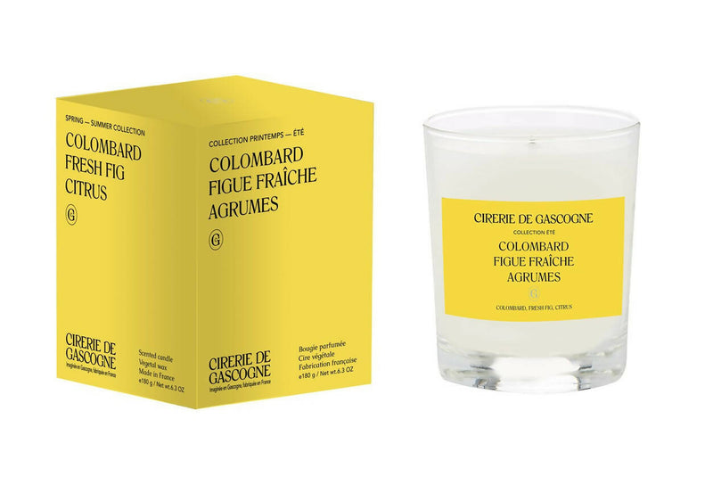 Cirerie De Gascogne - Colombard, Fresh Fig, Citrus Blend Candle 6.34oz