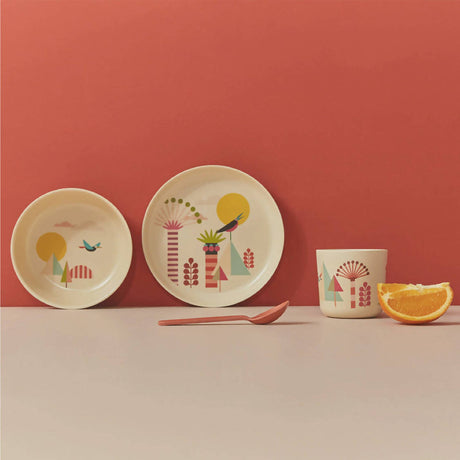 Kids Bamboo Meal Set Tree - Ekobo