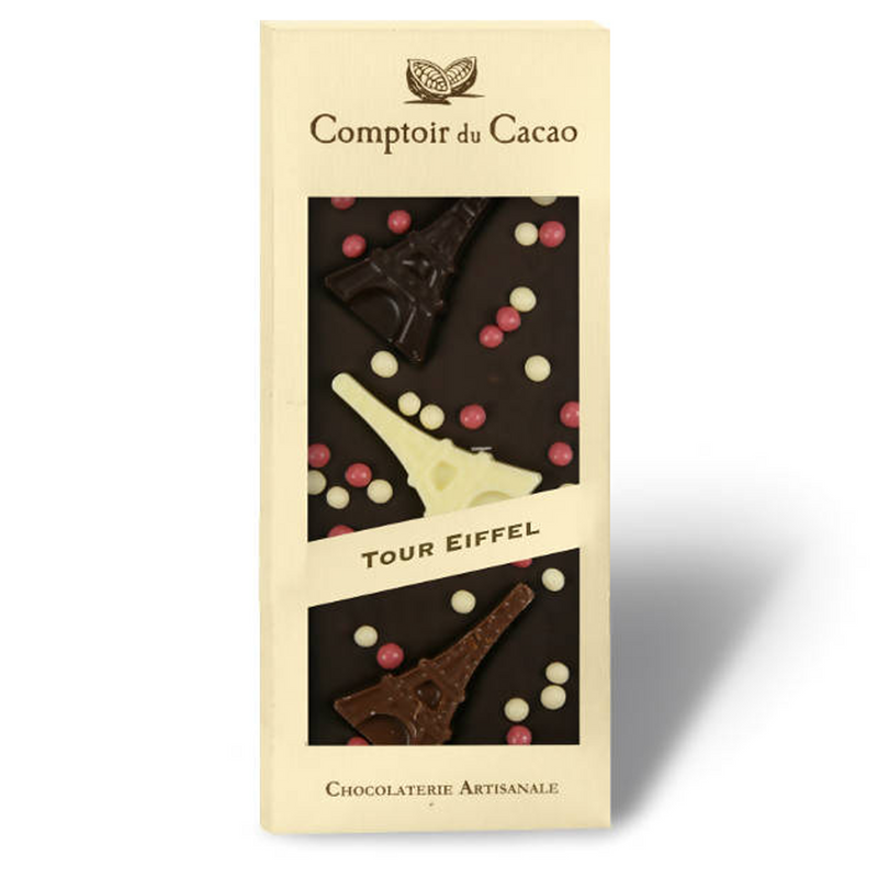 Comptoir du Cacao Eiffel Tower Chocolate Bark Dark