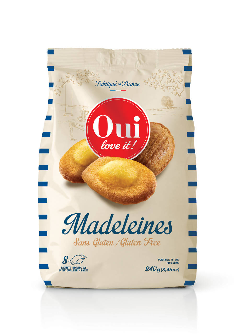 Gluten Free French Madeleines - Oui Love it !
